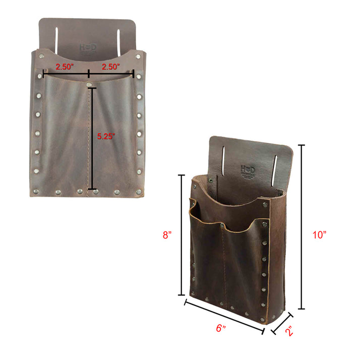 2-Pocket Tool Bag - Stockyard X 'The Leather Store'