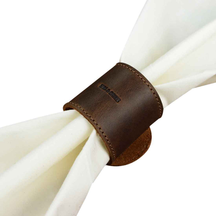 Napkin Ring (6 pack) - Stockyard X 'The Leather Store'