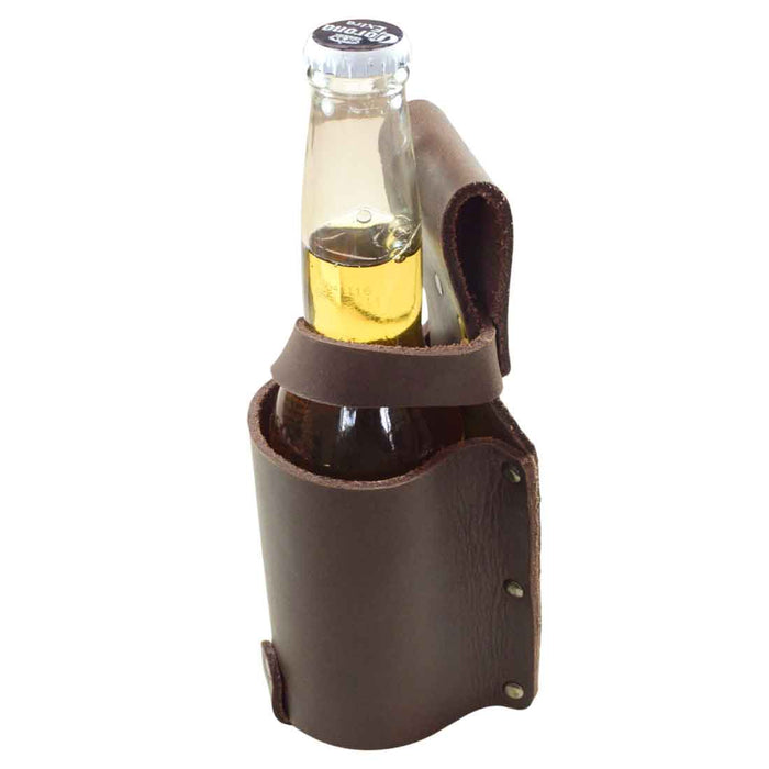 Single Beer Holster - Stockyard X 'The Leather Store'