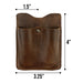 Card Holder with Small Tool Slots - Stockyard X 'The Leather Store'