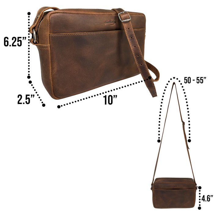 Rectangular Crossbody Bag - Stockyard X 'The Leather Store'