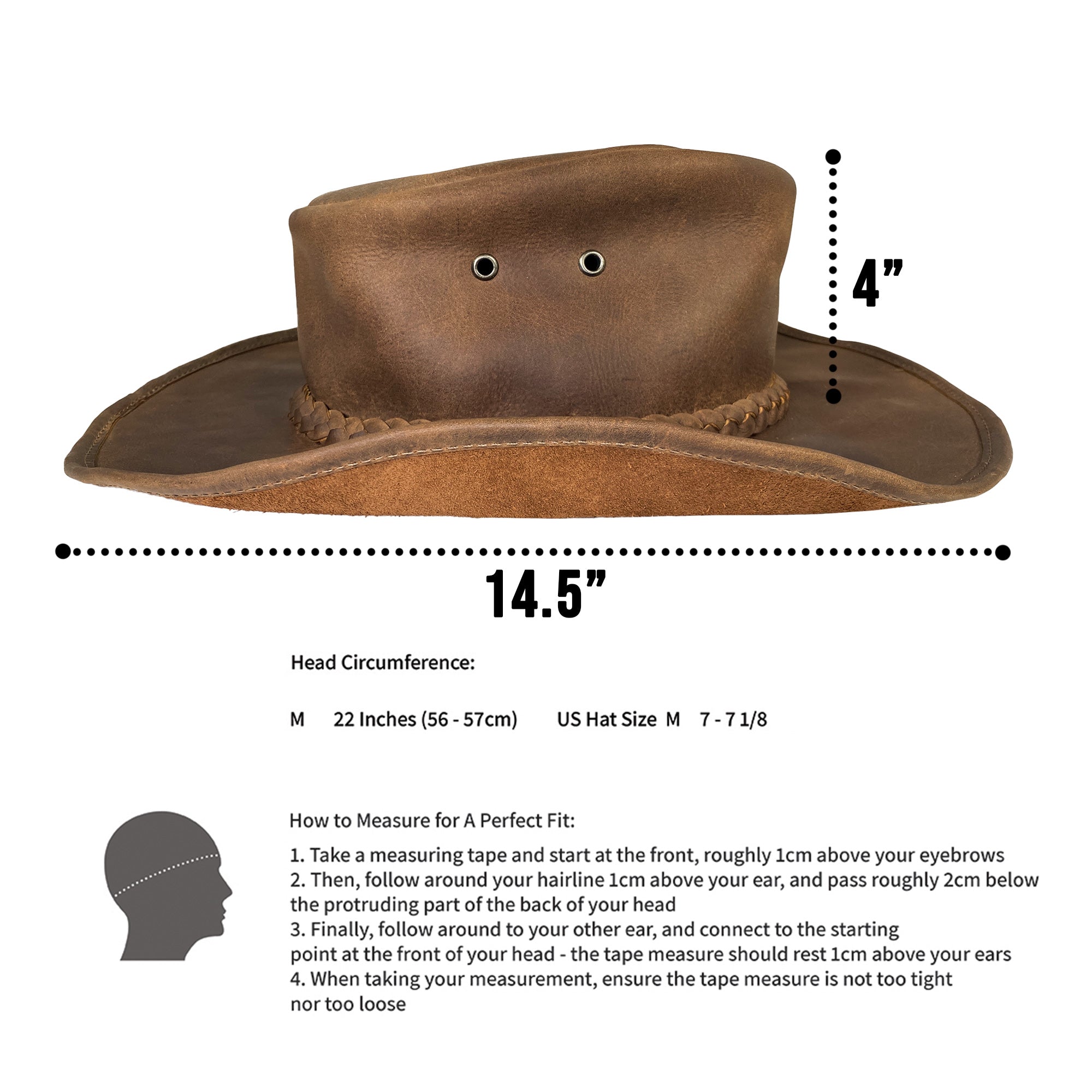 Aussie Cowboy Hat - Stockyard X 'The Leather Store'