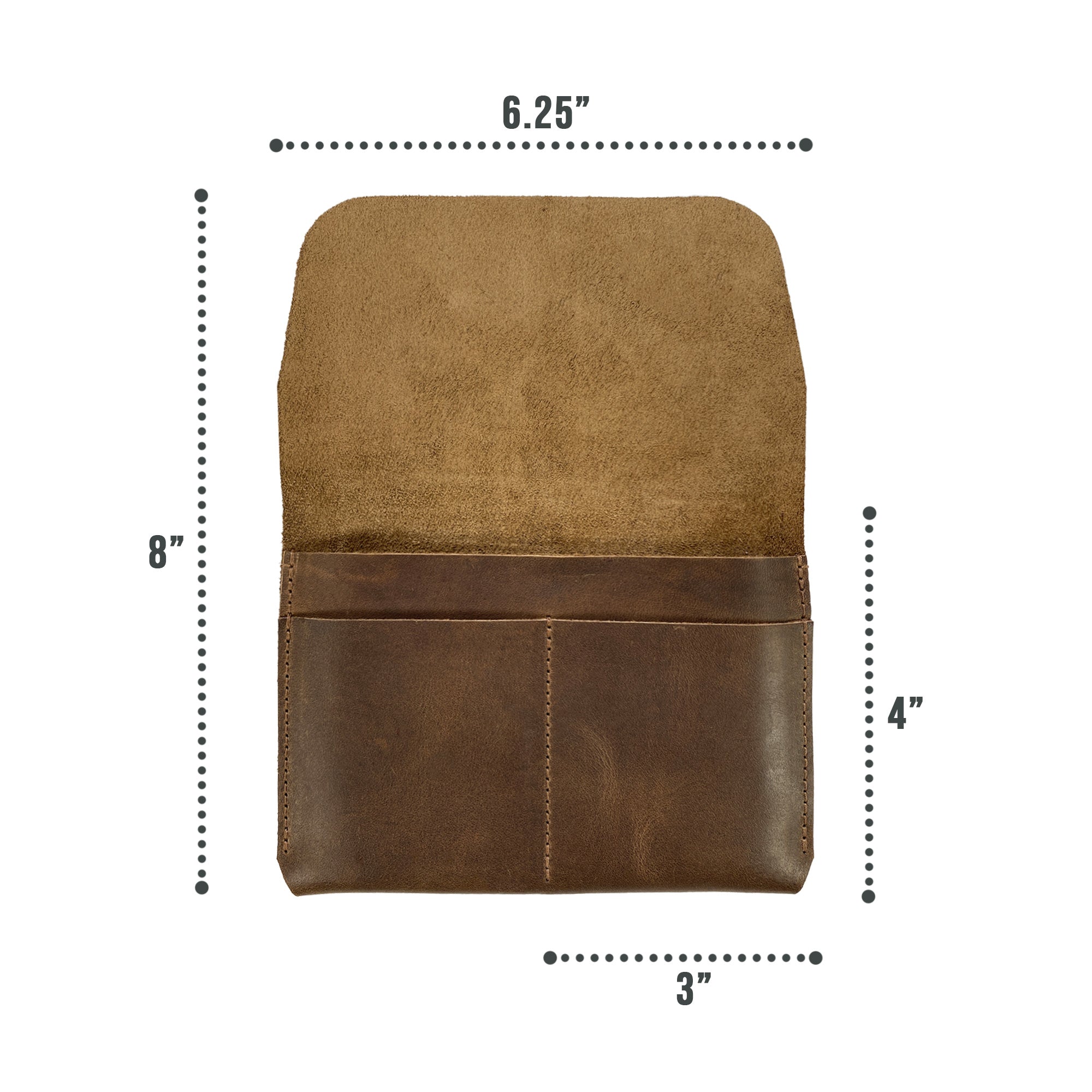 Passport Case with 2 Card Slots - Stockyard X 'The Leather Store'