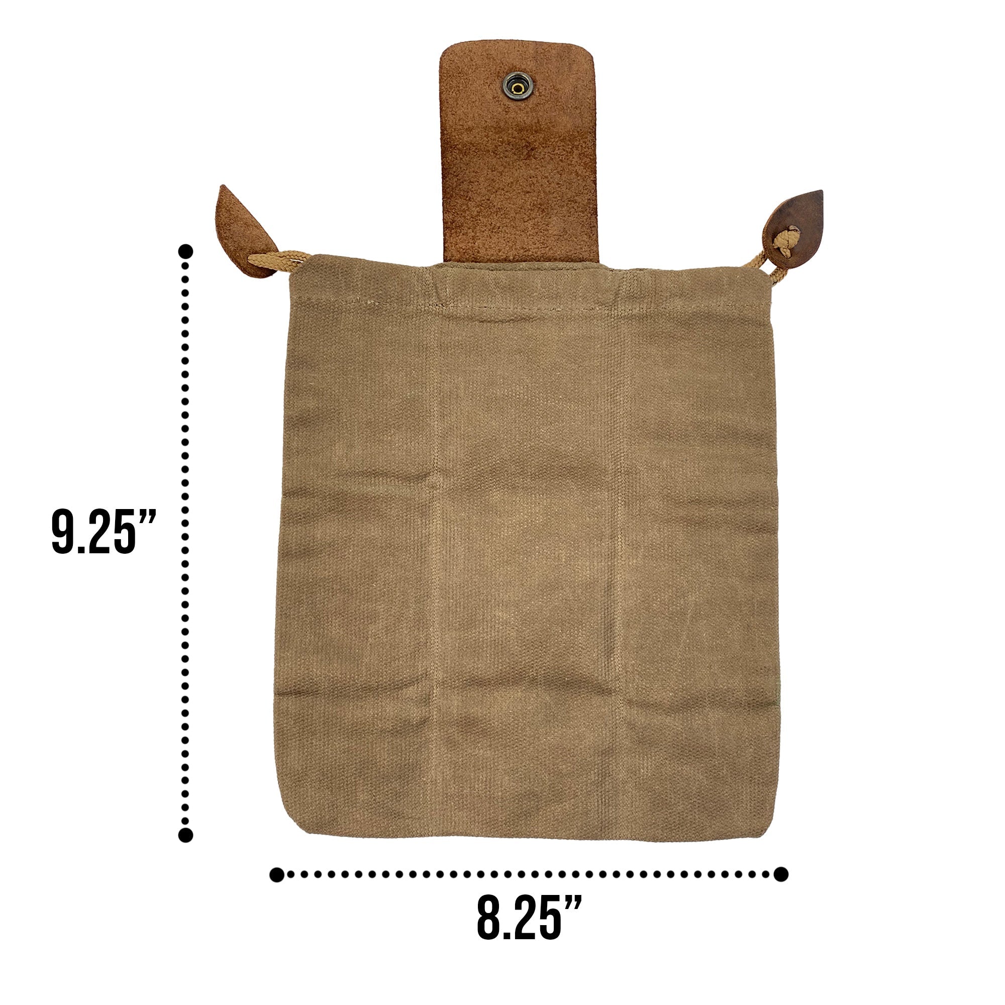 Foraging Pouch (Collapsible) for Hiking - Stockyard X 'The Leather Store'