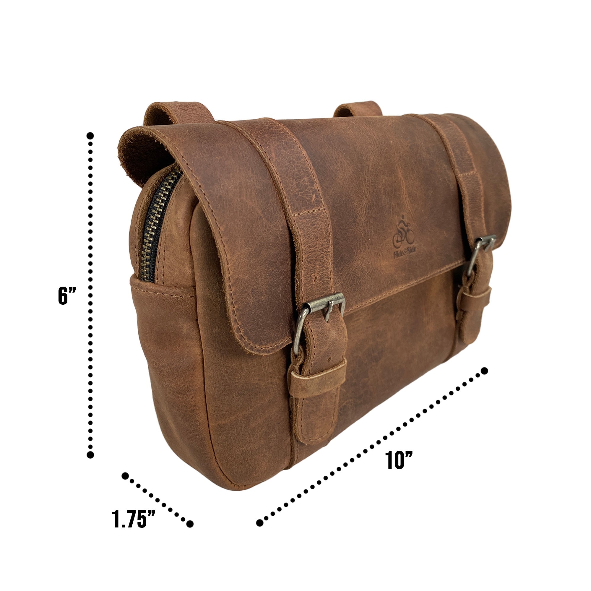 Bicycle Handlebar Bag - Stockyard X 'The Leather Store'