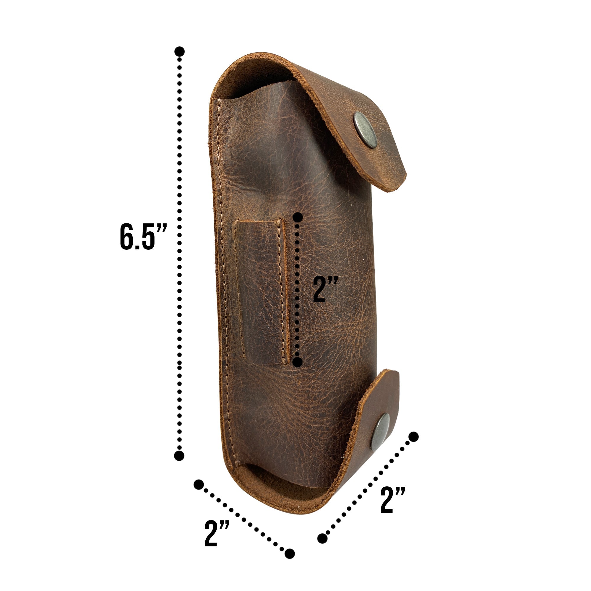 Vertical Golf Pouch - Stockyard X 'The Leather Store'