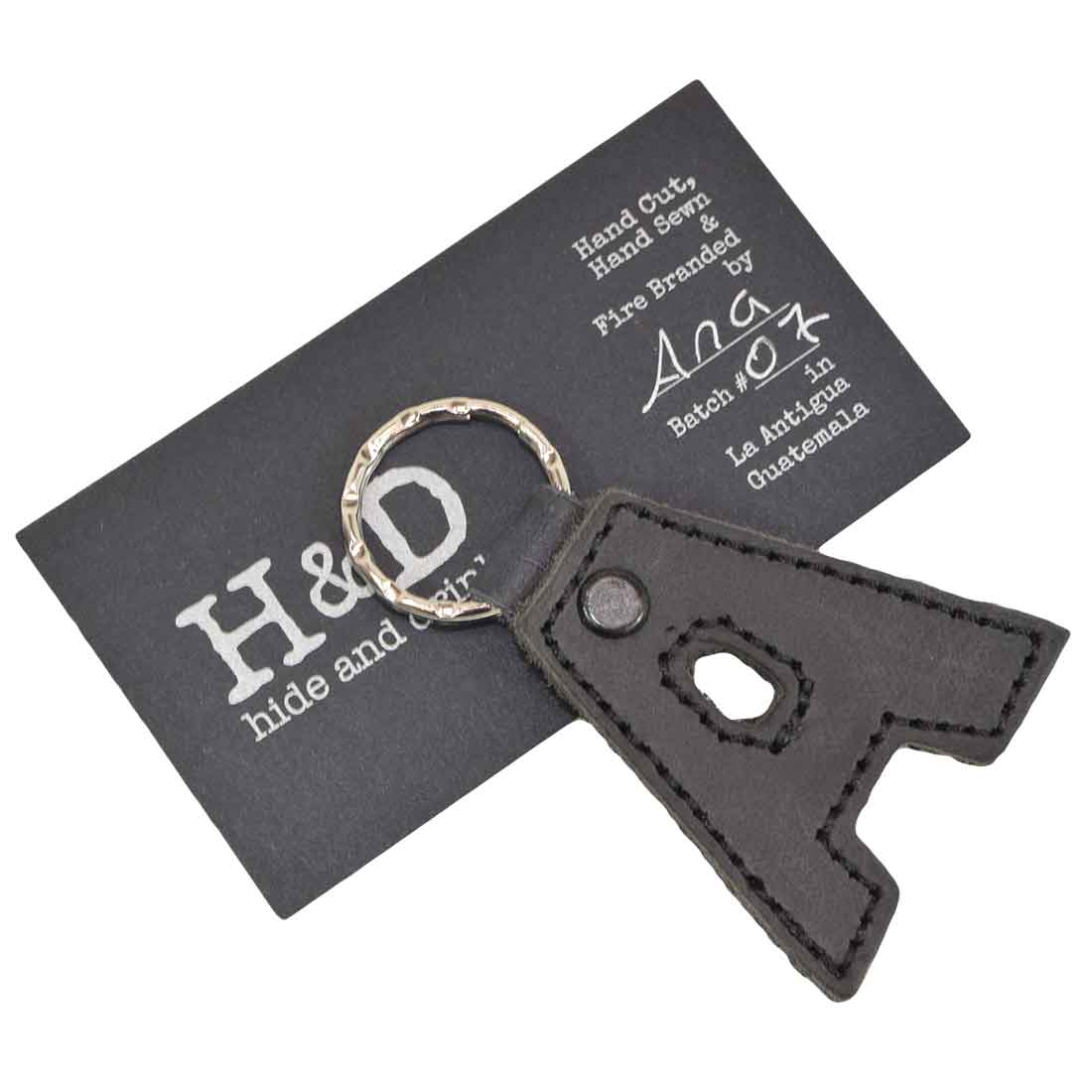 Alphabet Letter Keychains - Stockyard X 'The Leather Store'