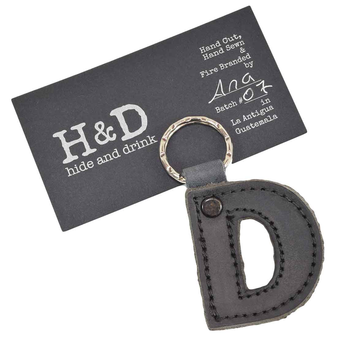 Alphabet Letter Keychains - Stockyard X 'The Leather Store'