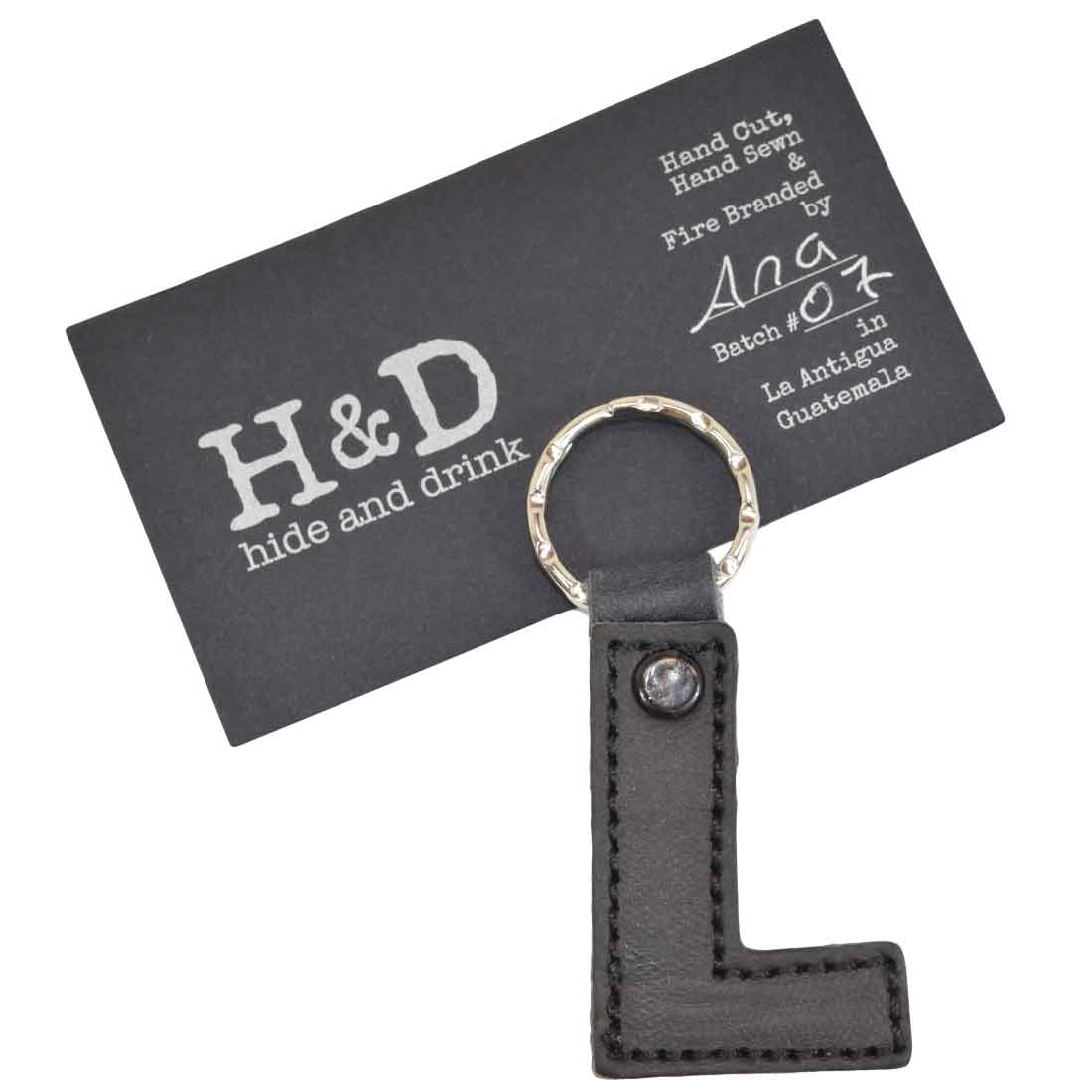 Alphabet Letter Keychains - Stockyard X 'The Leather Store'