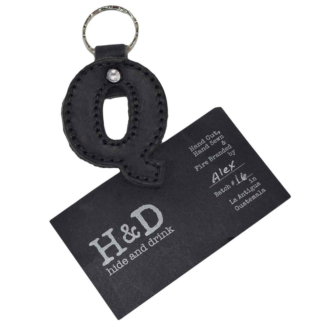 Alphabet Letter Keychains - Stockyard X 'The Leather Store'