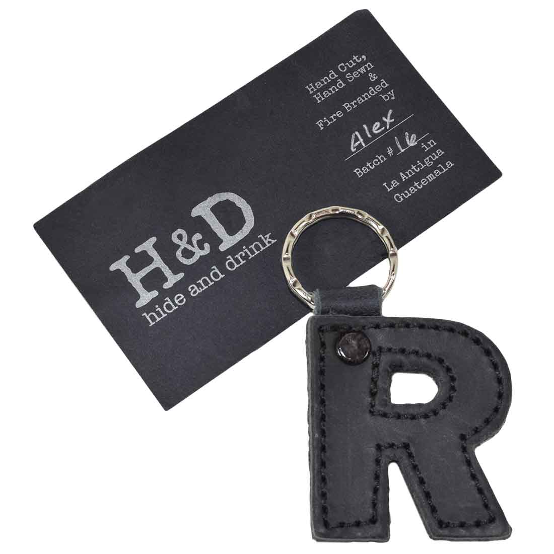 Alphabet Letter Keychains - Stockyard X 'The Leather Store'