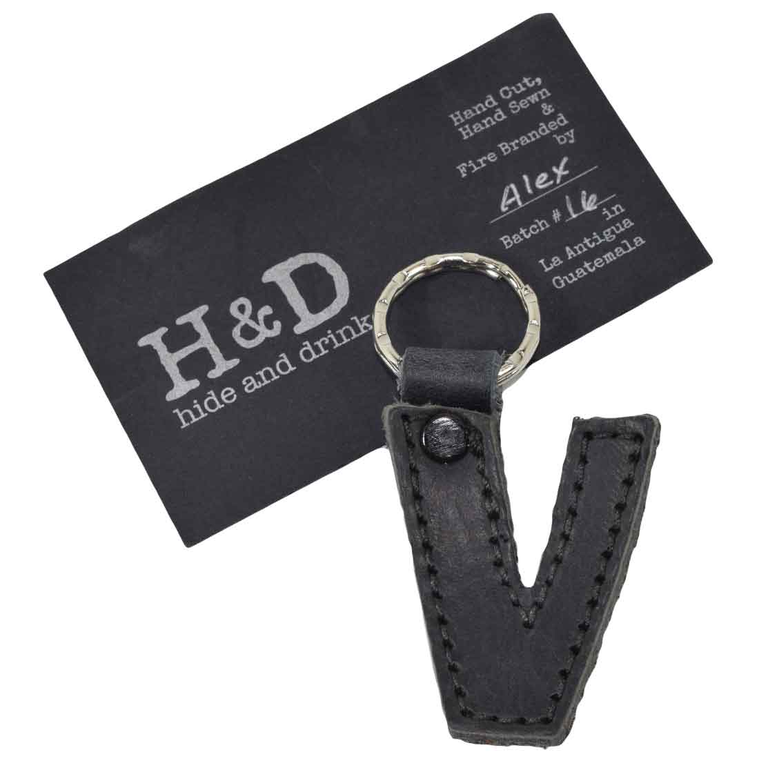 Alphabet Letter Keychains - Stockyard X 'The Leather Store'
