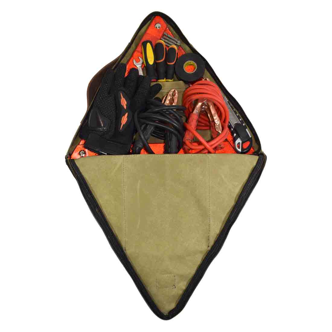 Safety Triangle Bag - Stockyard X 'The Leather Store'