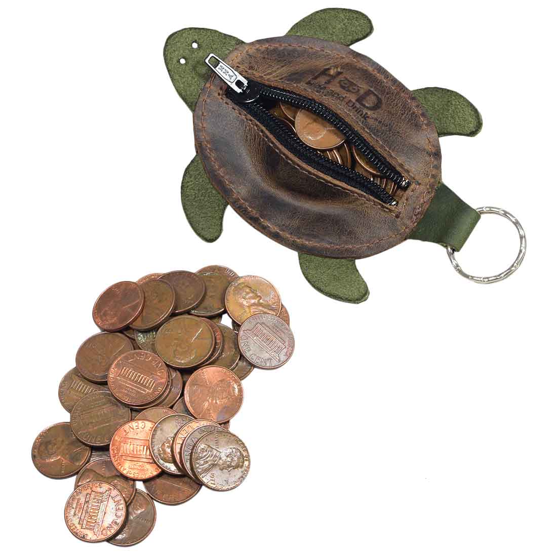 Turtle Coin Purse - Stockyard X 'The Leather Store'