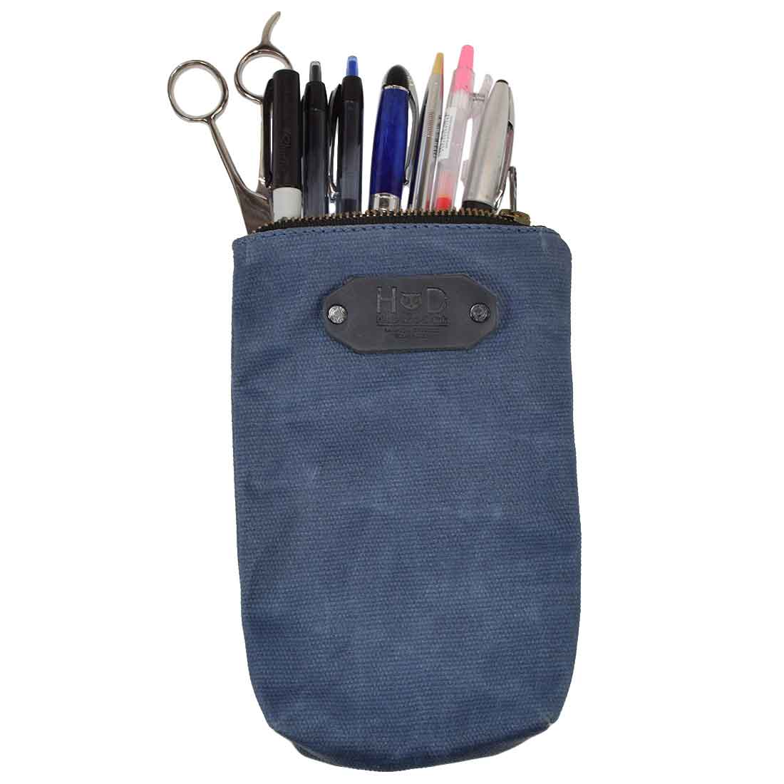 Waxed Canvas Scribbler Pouch - Stockyard X 'The Leather Store'