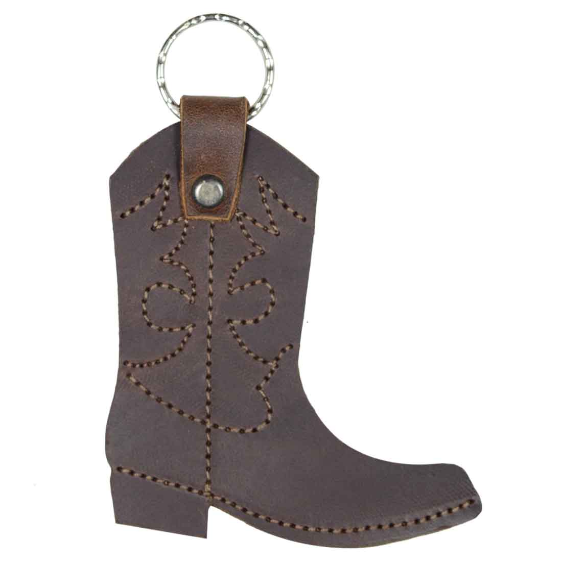 Western Boot Keychain - Stockyard X 'The Leather Store'