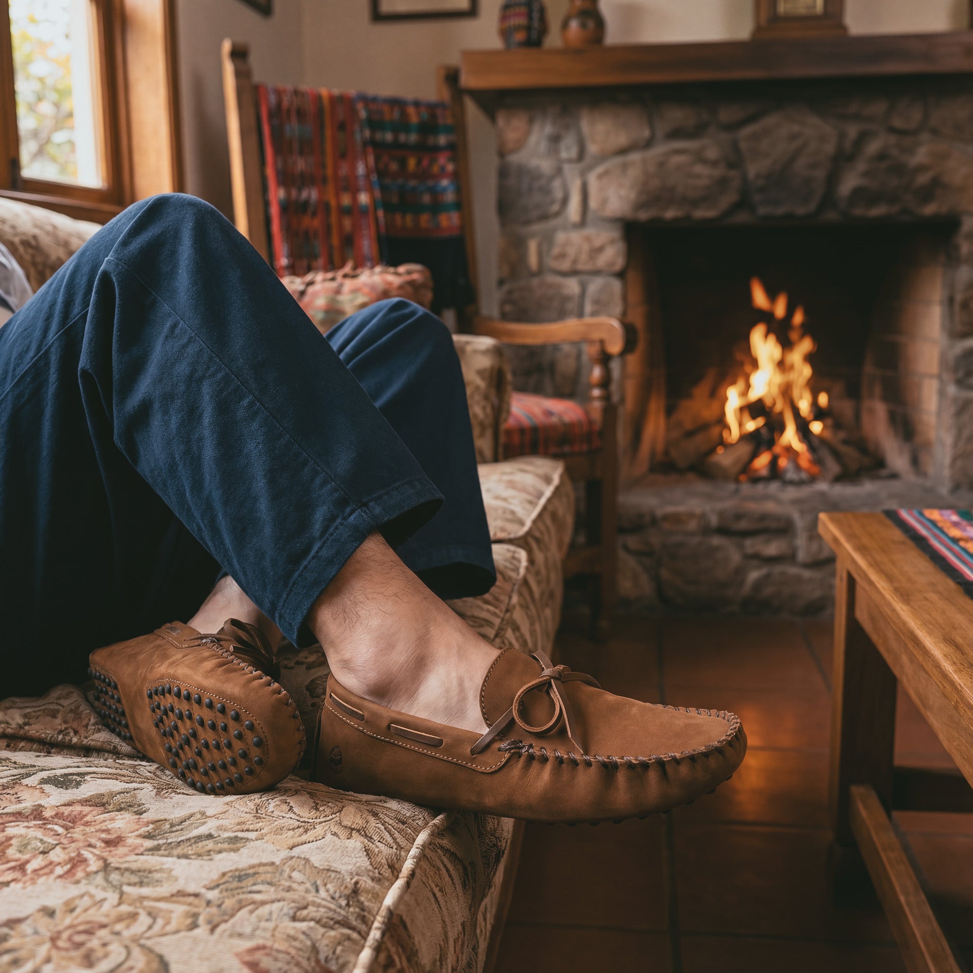 The Roadster Leather Driving Moccasins – StockyardX, The Leather Store