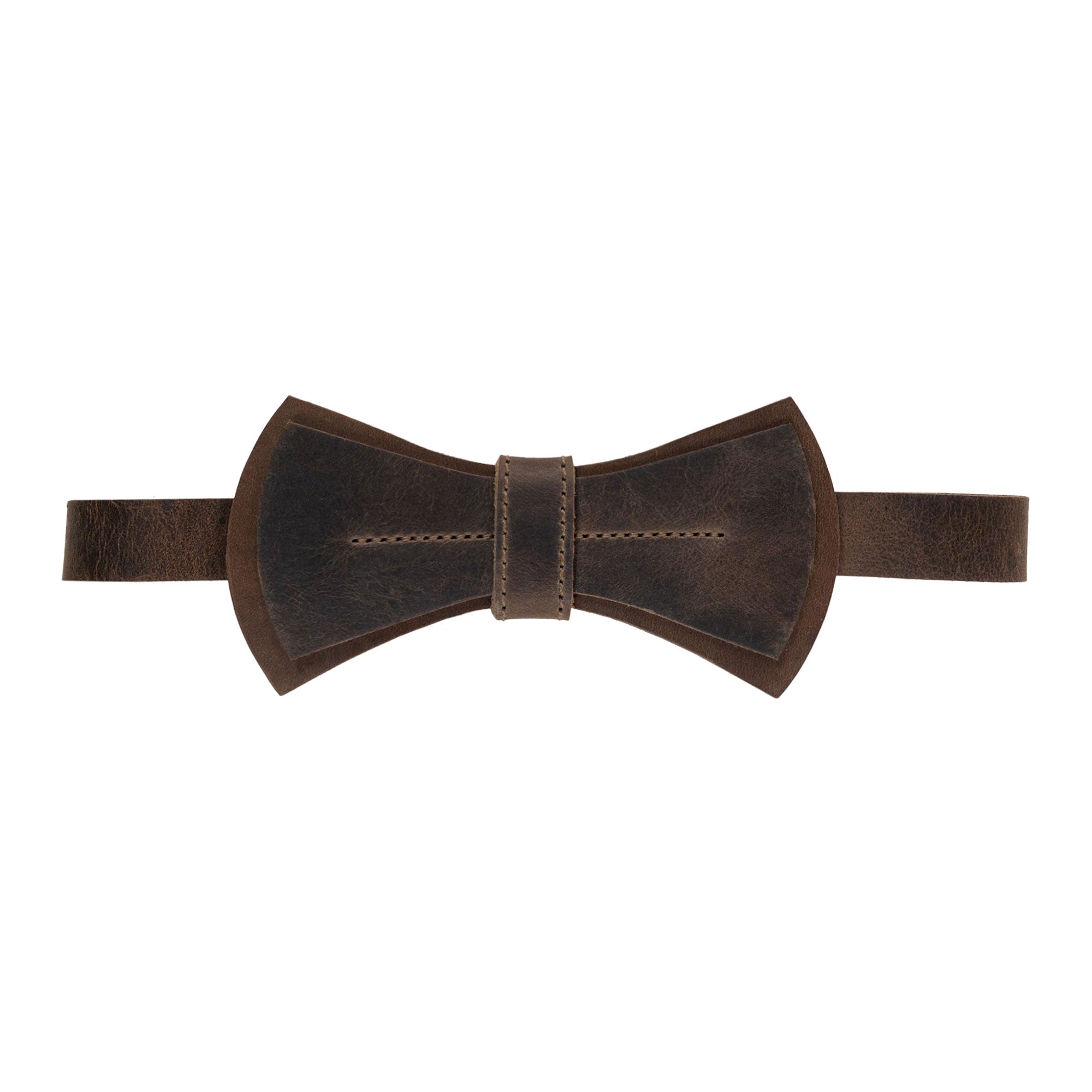 Minimalist Bow Tie for Groomsmen - Stockyard X 'The Leather Store'