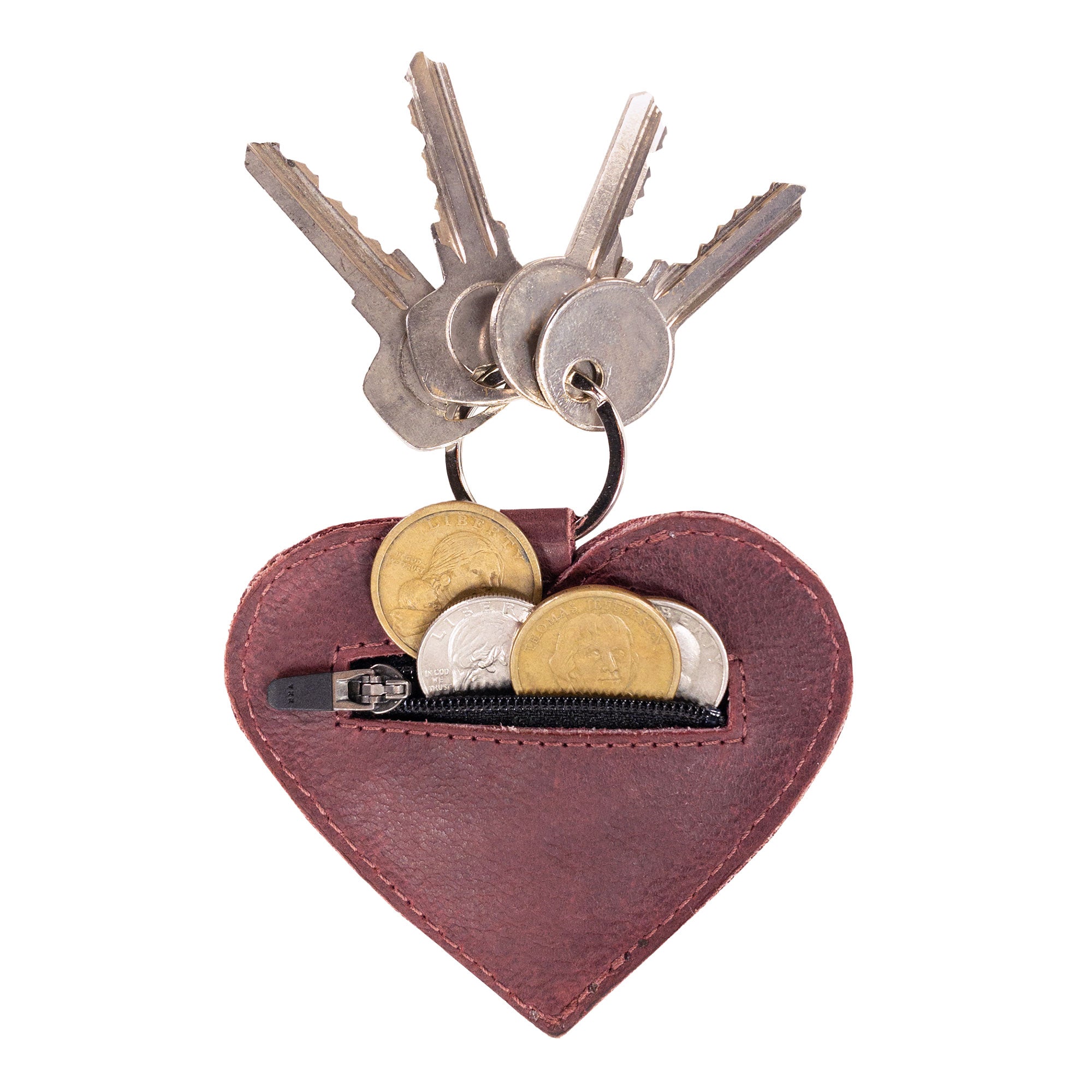 Heart Coin Pouch - Stockyard X 'The Leather Store'