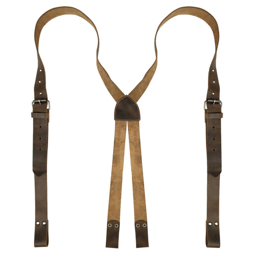 X Back Formal Suspenders with Belt Loops - Stockyard X 'The Leather Store'