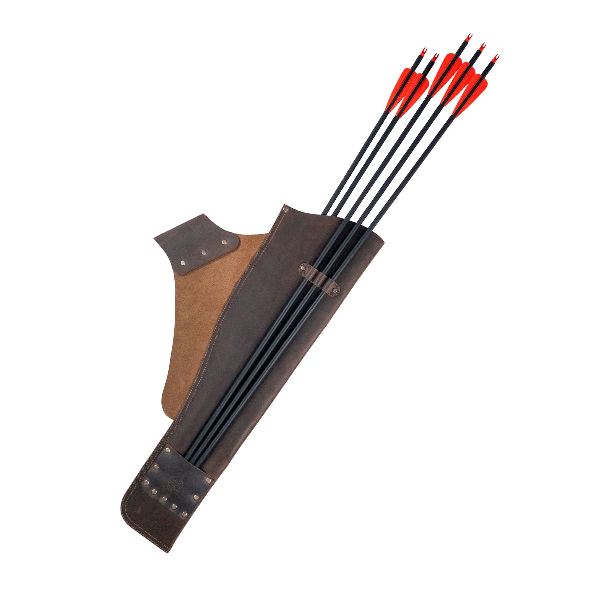 Archery Hip Quiver with Phone Slot - Stockyard X 'The Leather Store'
