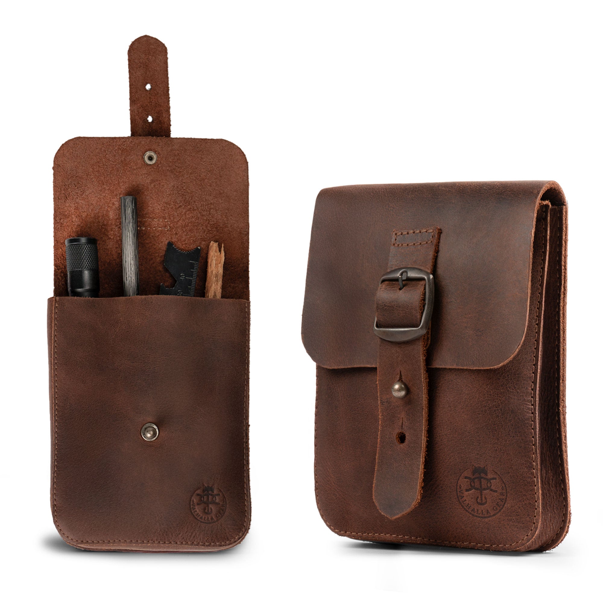 Handmade Holster Pouch in Full Grain Leather – StockyardX, The