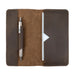 Minimalist Checkbook Cover with Pen Slot - Stockyard X 'The Leather Store'