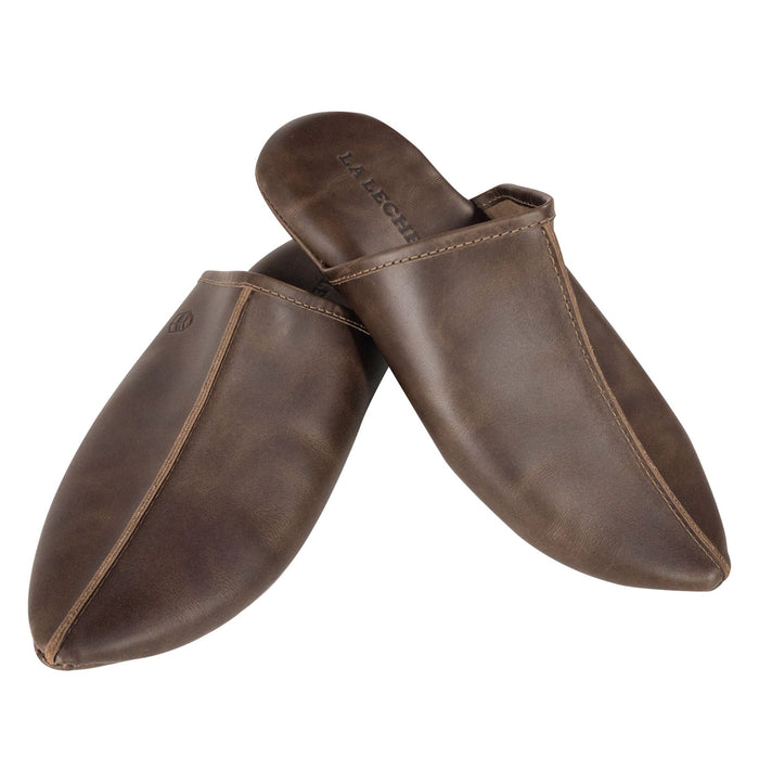 Kazakh Style Slippers - Stockyard X 'The Leather Store'