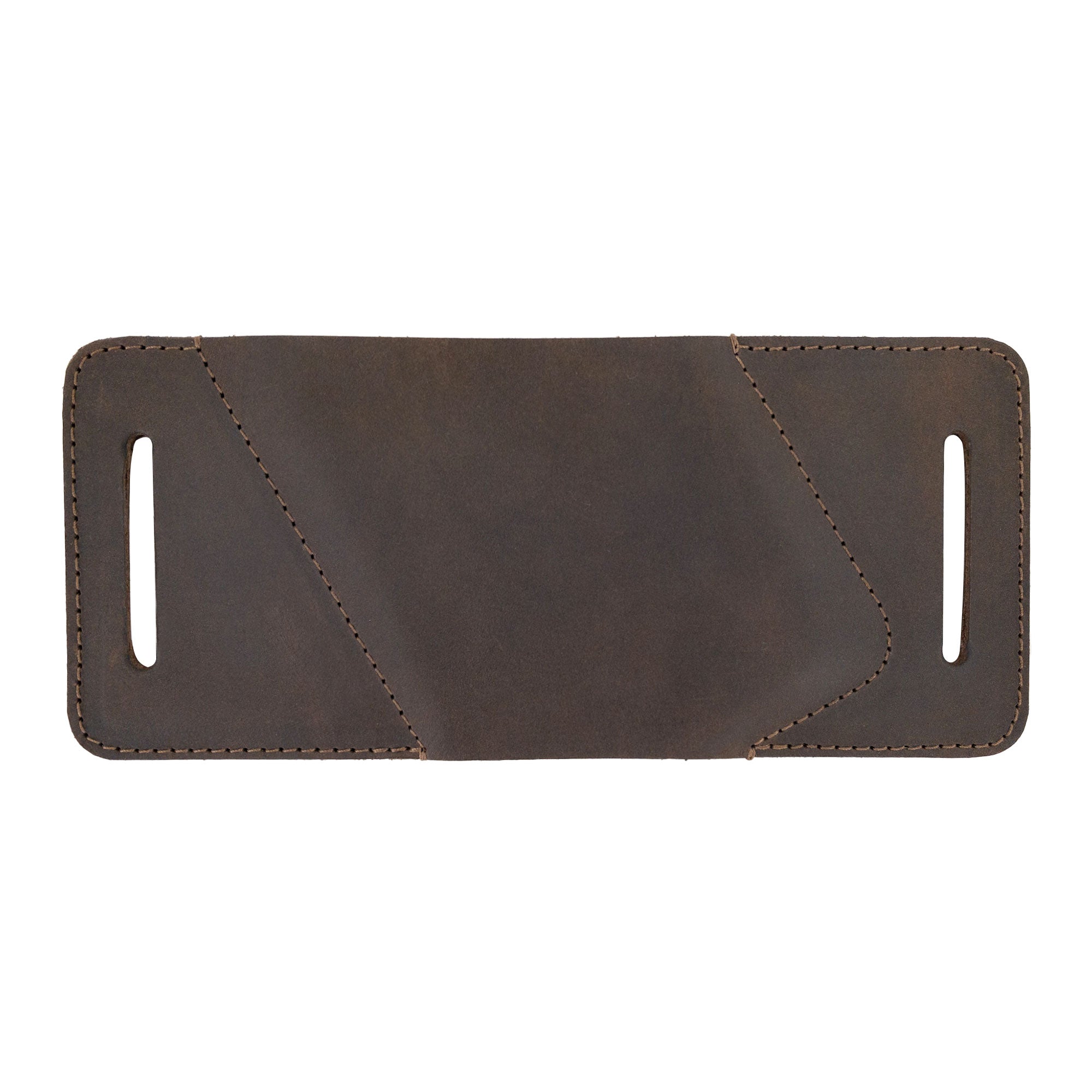 Rustic Waist Holster for Apple iPhone 14 Pro Max by Hide & Drink, showcasing a sleek design crafted from Full Grain Leather. Ideal Waist Holster for Apple iPhone 14 Pro Max featuring artisan hand cut and hand sewn details, part of small batch production made in La Antigua Guatemala & Oaxaca Mexico.