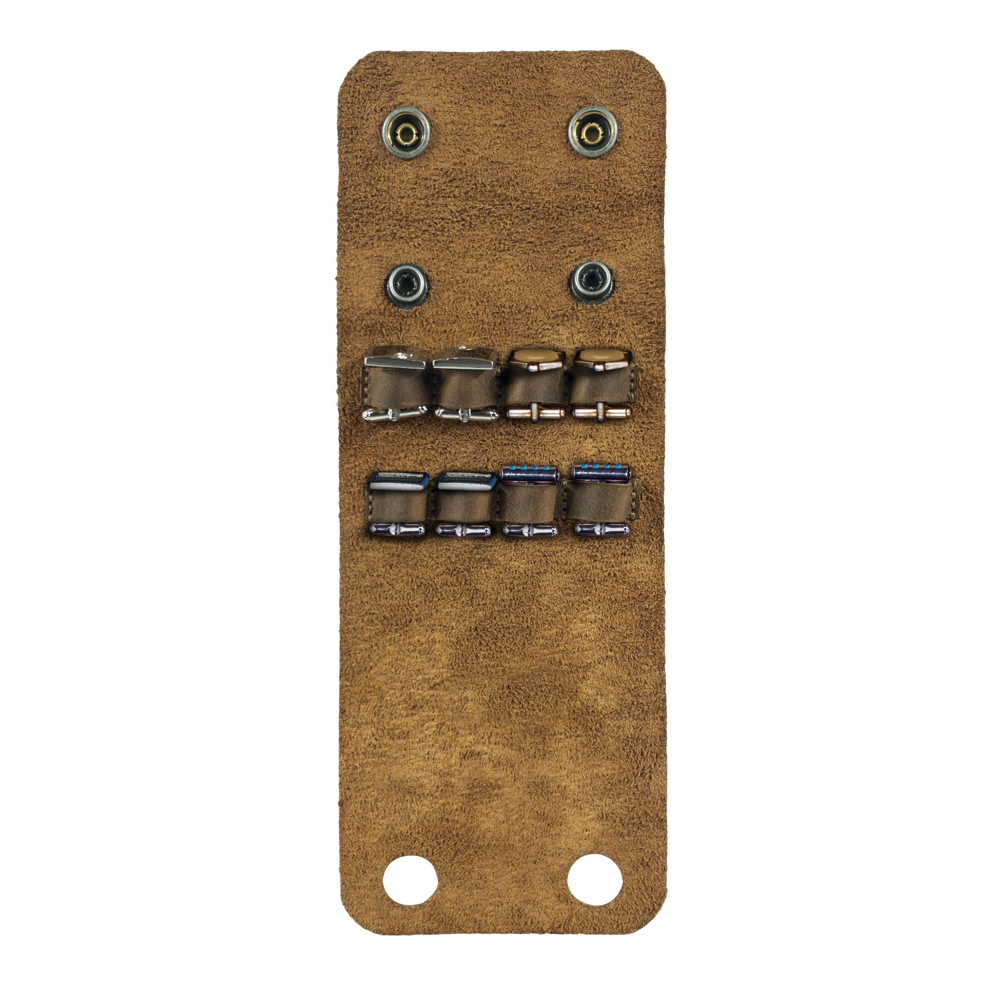 Rustic Case for Cufflinks - Stockyard X 'The Leather Store'