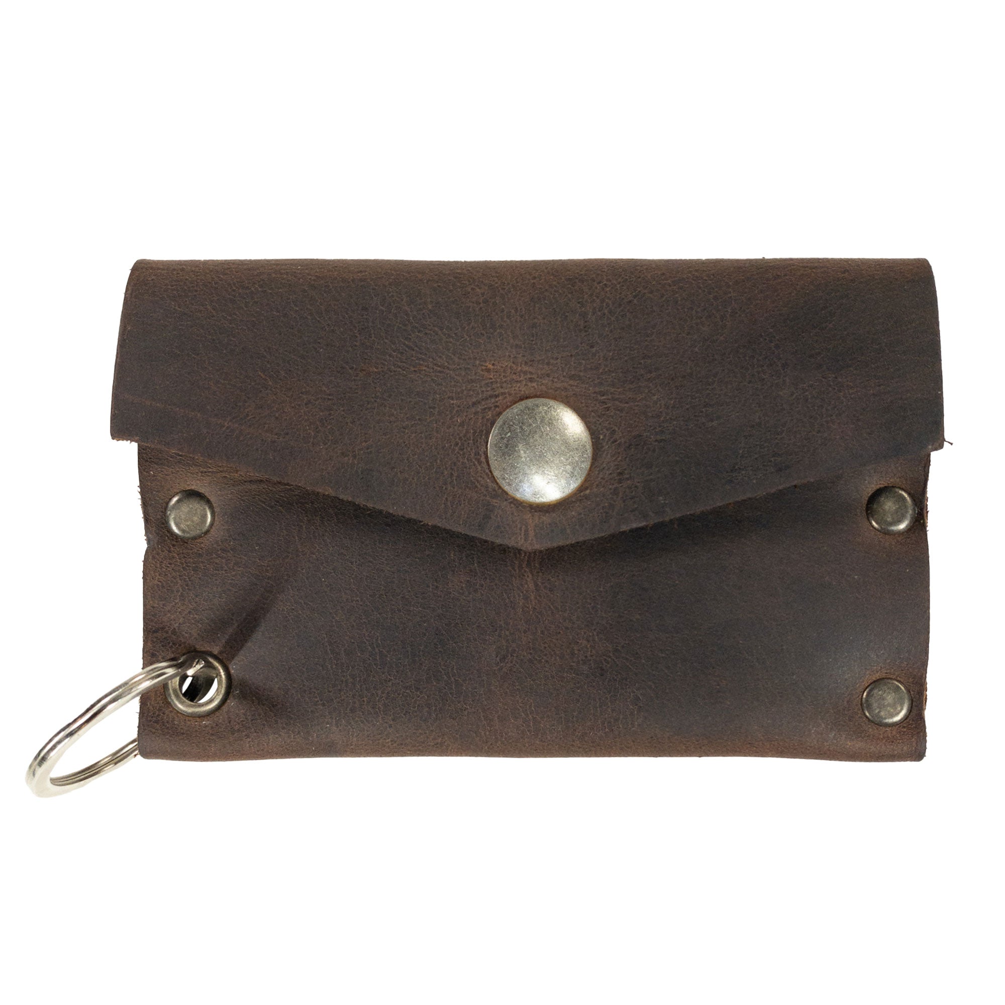 Riveted Envelope Keychain - Stockyard X 'The Leather Store'