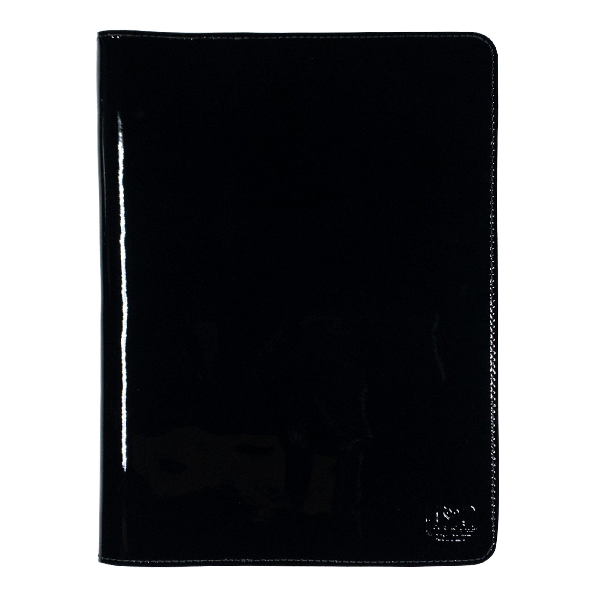 Close-up dimension illustration of the Full Grain Leather Journal Cover for Moleskine Cahier XL (7.5 x 9.75 in.) by Hide & Drink. Highlights artisan quality designed for seamless compatibility with Moleskine notebooks.