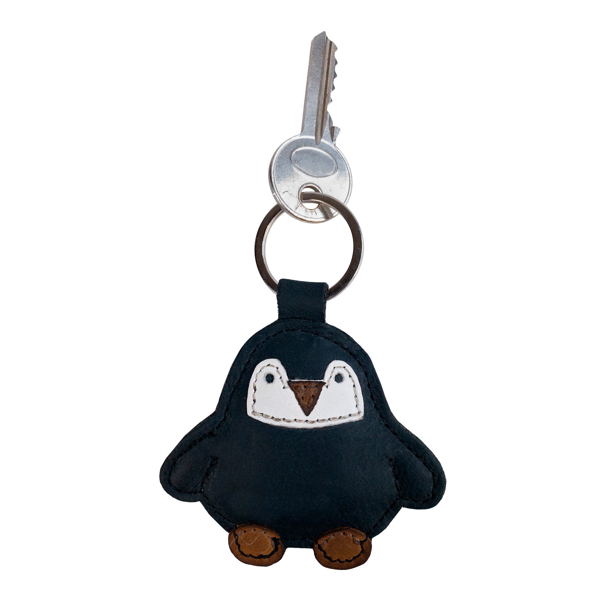 Penguin Keychain - Stockyard X 'The Leather Store'