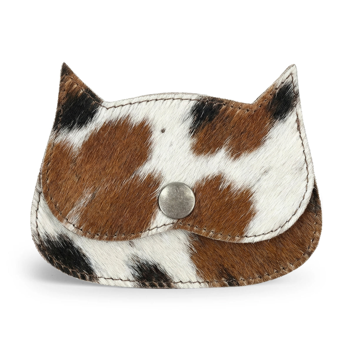 Leather Cat Wallet - Handmade & Unique – StockyardX, The Leather Store