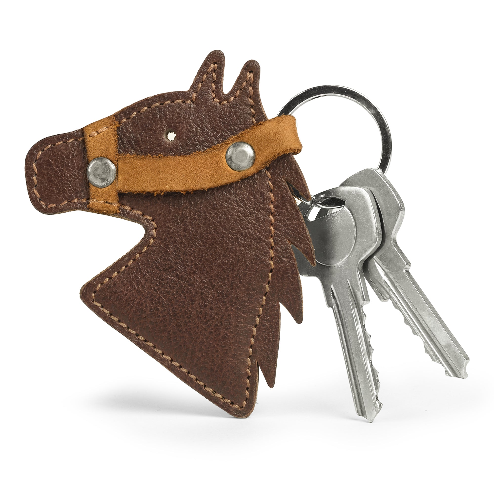 Horse Head Keychain – StockyardX, The Leather Store