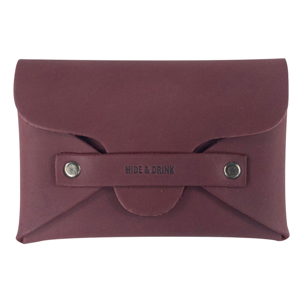 Snapless Business Card Holder – StockyardX, The Leather Store