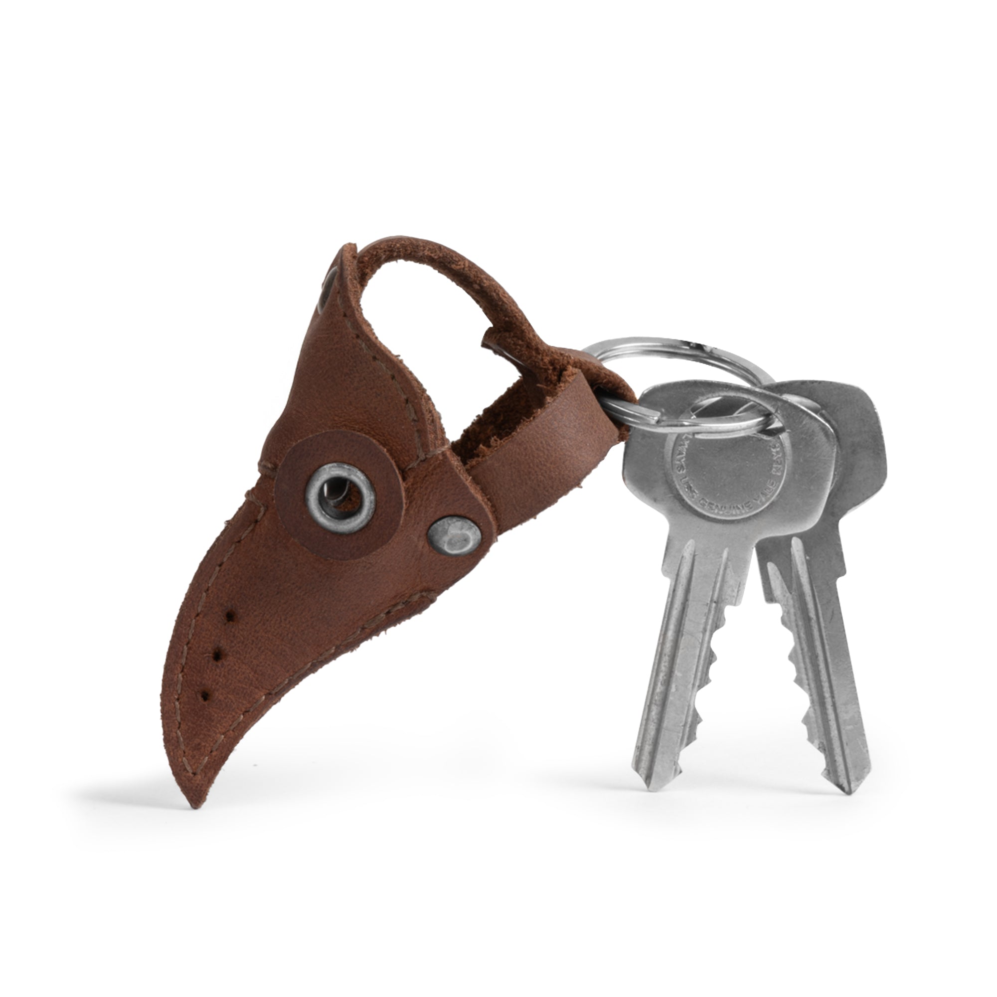 Plague Mask Keychain – StockyardX, The Leather Store