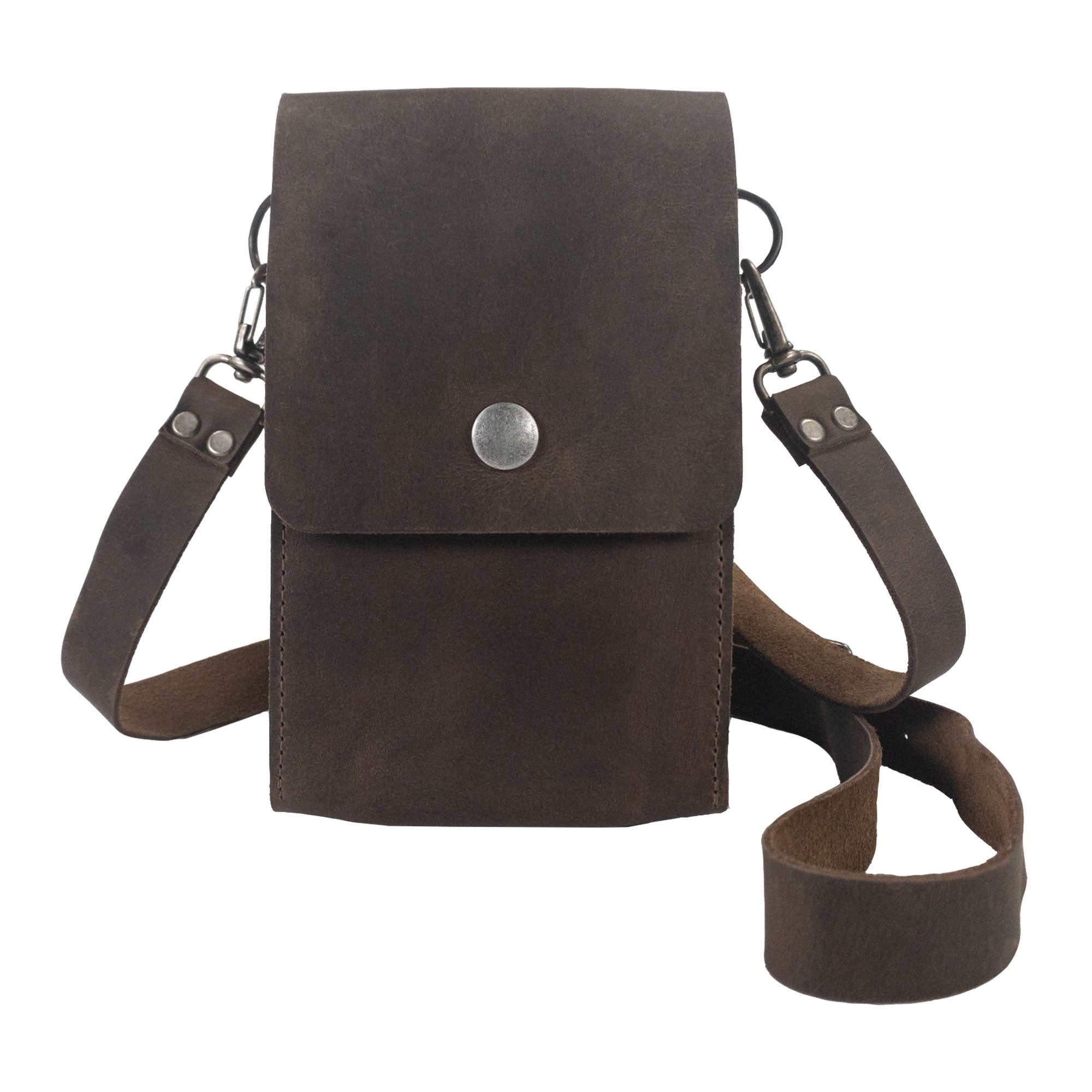 Double Pouch Bag for Cellphone - Stockyard X 'The Leather Store'