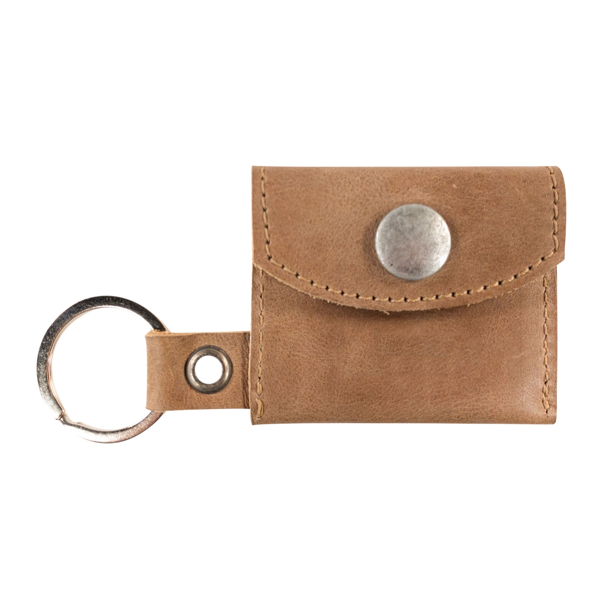 Tiny Coin Holder Keychain – StockyardX, The Leather Store