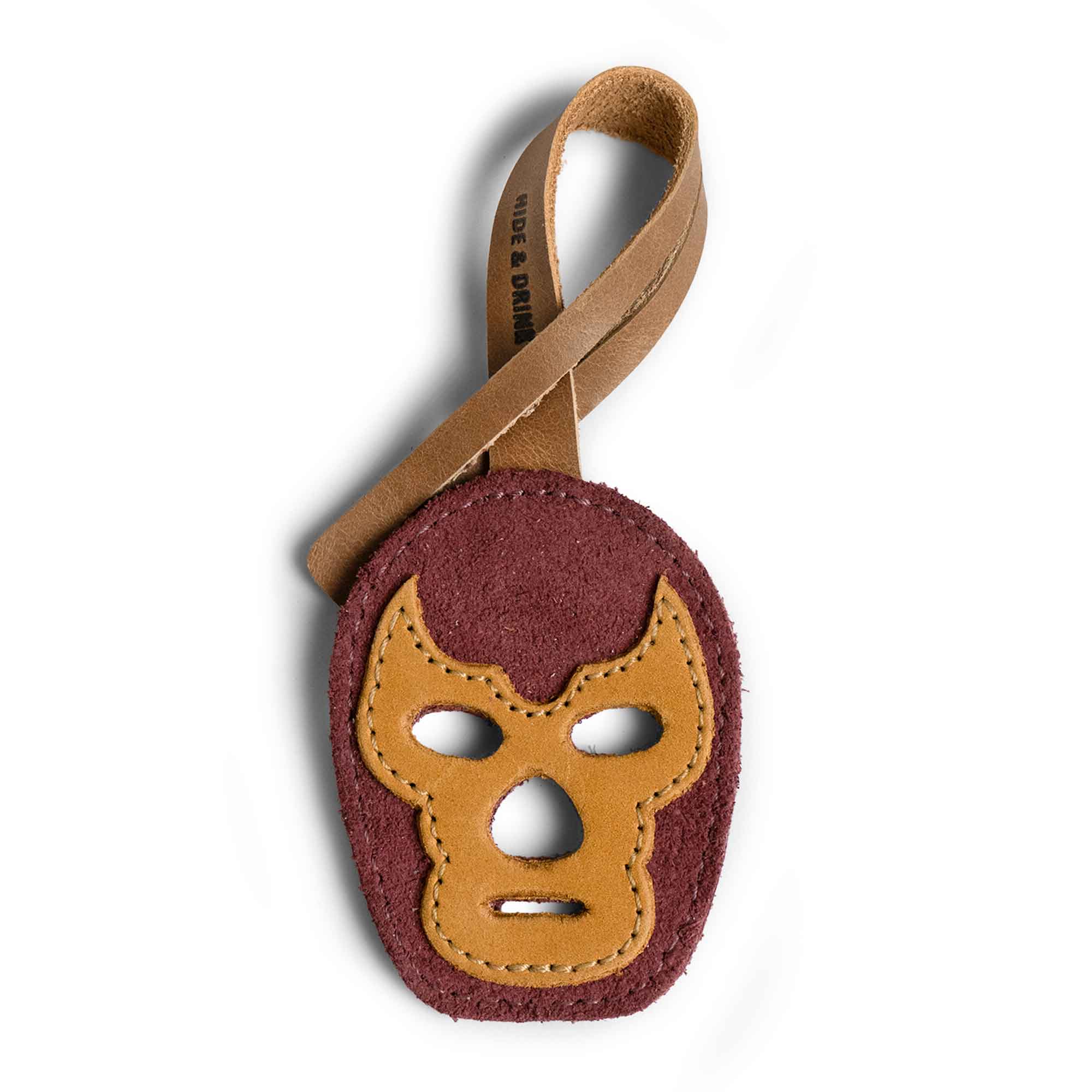Hide & Drink Bag Charms featuring a lovely owl design, an ideal charm for handbags. This purse charm for tote & backpacks is made from premium full grain leather, highlighting StockyardX's commitment to small batch production. Each piece is a testament to hand cut, hand sewn craftsmanship combined with fire branding, handmade in La Antigua Guatemala & Oaxaca Mexico.