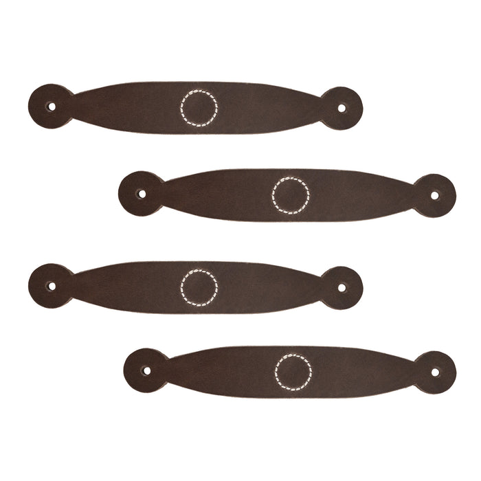 Rounded Drawer Handles (4 Pack) - Stockyard X 'The Leather Store'