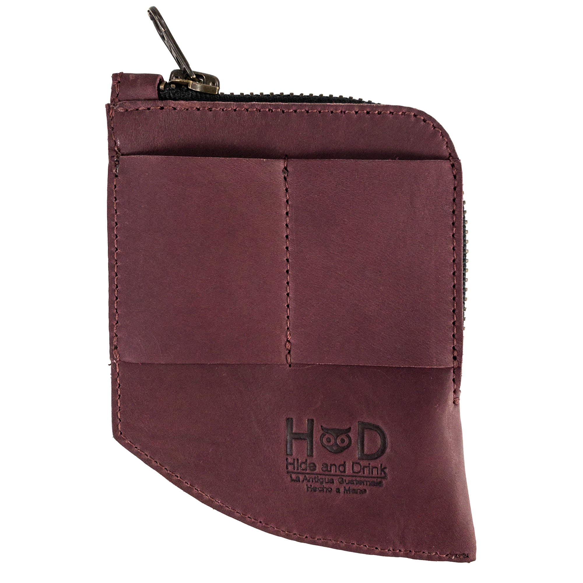 Hide & Drink EDC Pocket Wallet featuring a striking design and artisan craftsmanship, making it an ideal gift for loved ones.