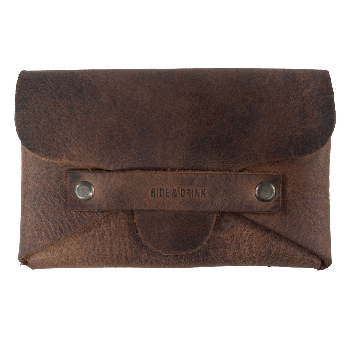 Snapless Business Card Holder – StockyardX, The Leather Store
