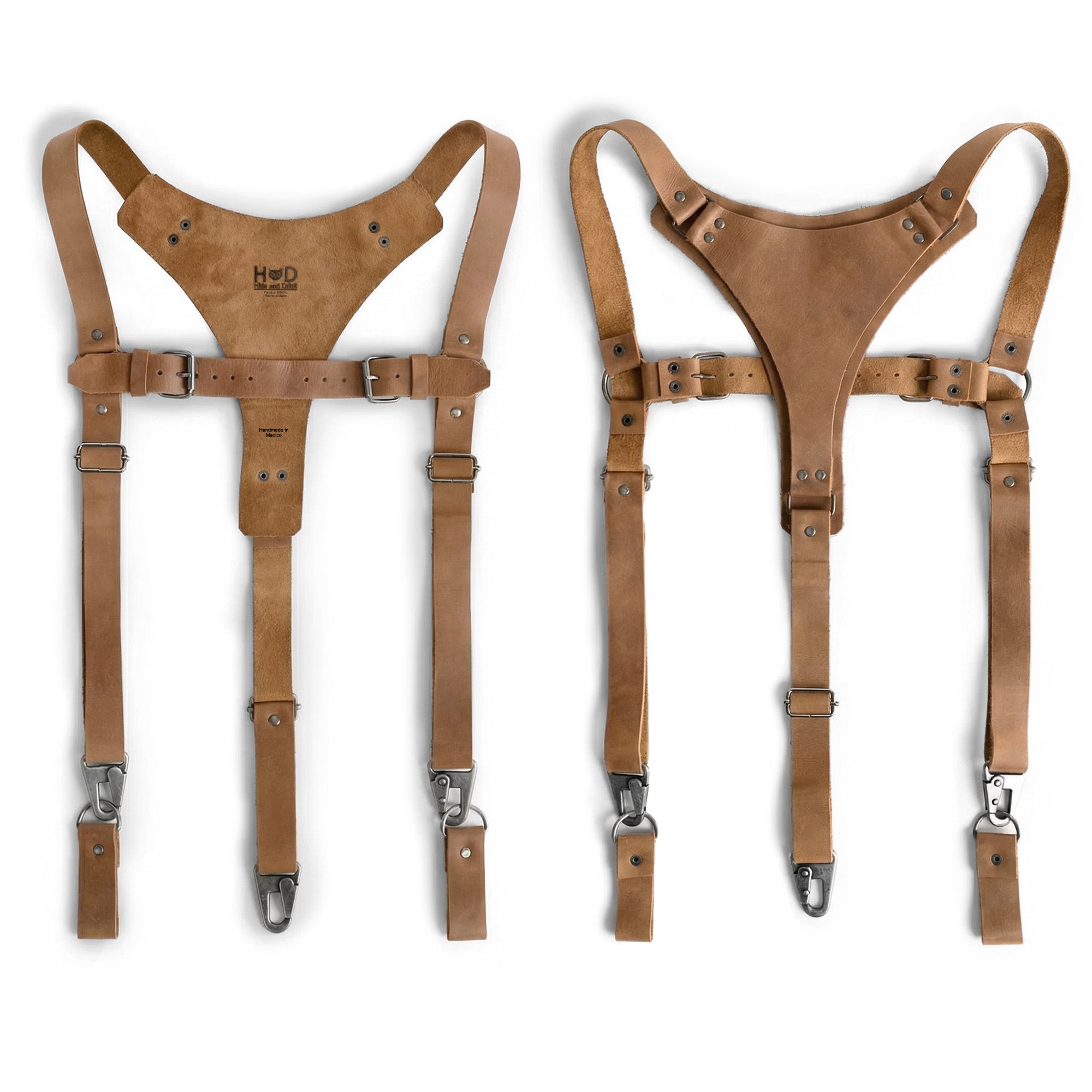 Riveted Suspenders – StockyardX, The Leather Store
