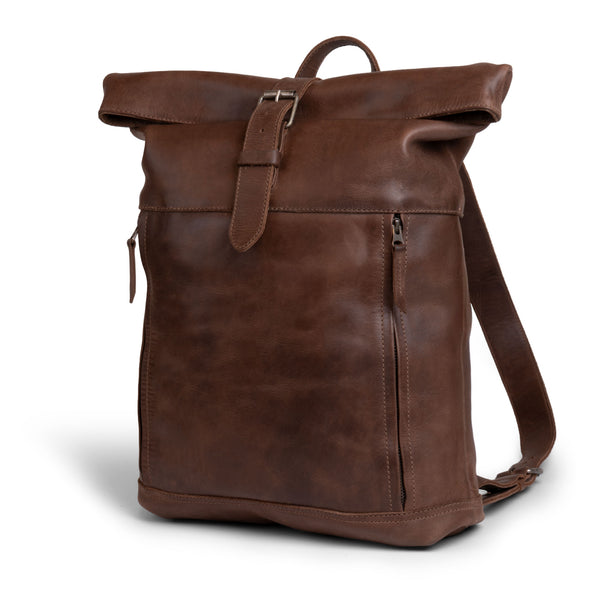 Roll Top Backpack – StockyardX, The Leather Store