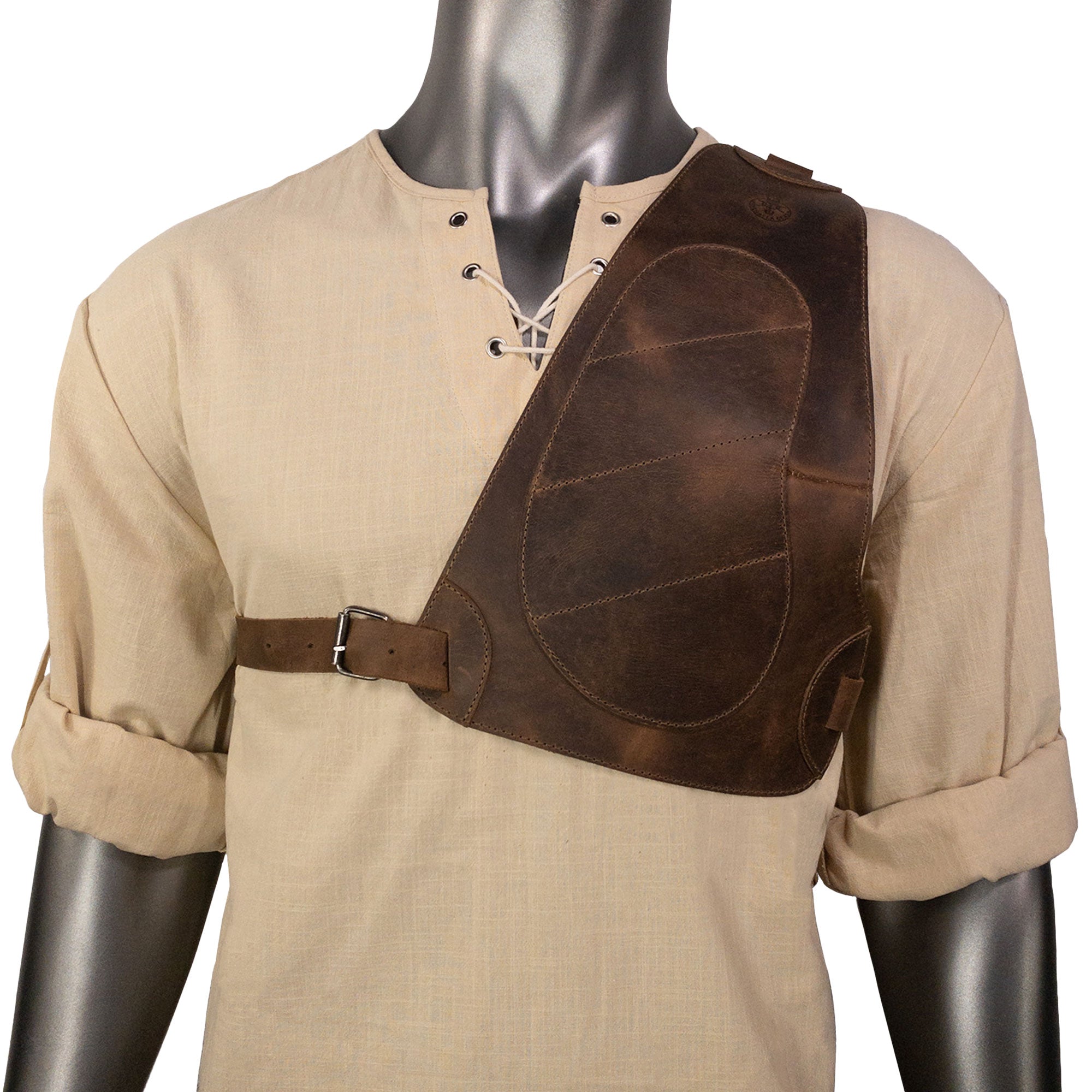 Double Layered Chest Protector - Stockyard X 'The Leather Store'