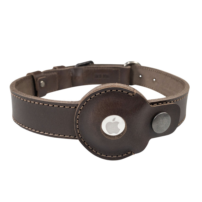 Dog Collar with Compartment for AirTag