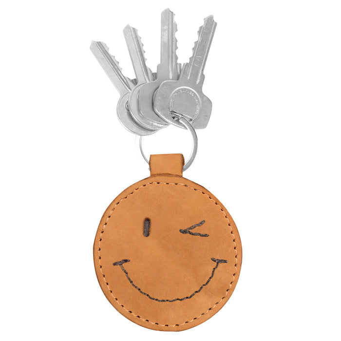 Winking Face Keychain