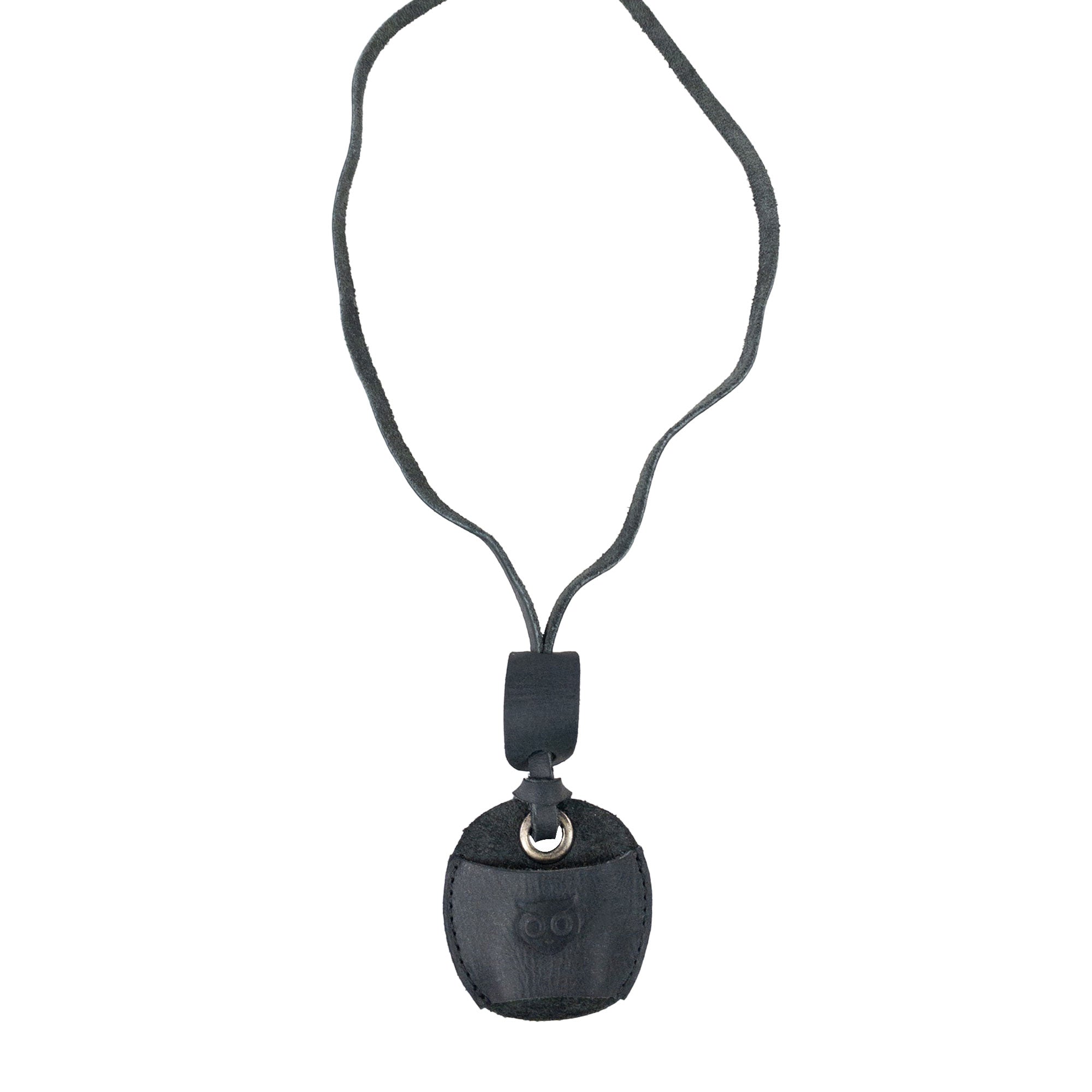 Hide & Drink Eyeglasses Holder showcasing its refined leather construction, ideal for securing sunglasses or reading glasses. Perfect Eyeglasses Holder for men and women alike, made from full grain leather. Artisan crafted in La Antigua Guatemala & Oaxaca Mexico.