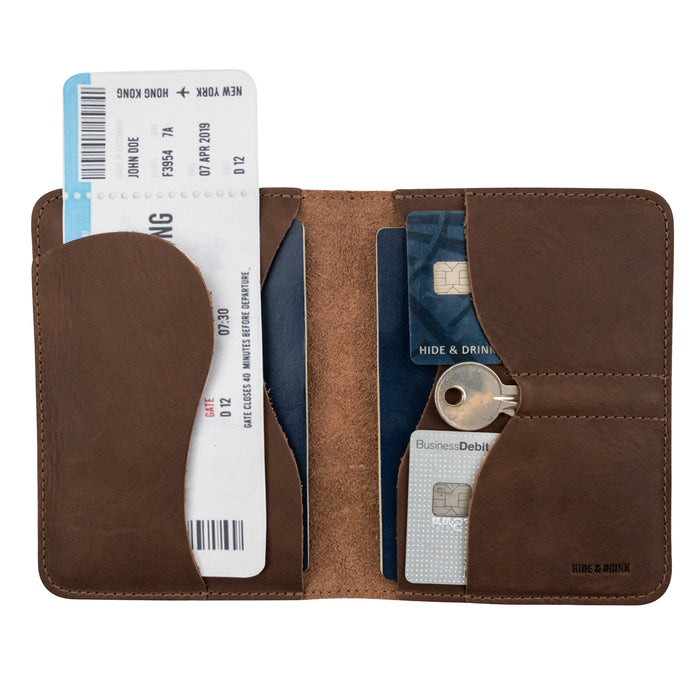 Passport Wallet W/Key Slot